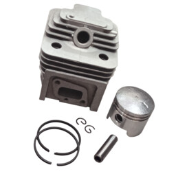 CILINDRO Y PISTON COMPLETO 1E44 44MM CG520, 44-5, BC520, 1E44F-5 MITSUBISHI COMPATIBLE
