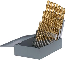 SET BROCAS HSS TITANIO BOSCH 29 PIEZAS