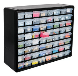 ORGANIZADOR CON 64 GAVETAS, TRUPER