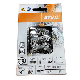CADENA STIHL 25 3/8 1.6 0.63 CUADRADA 84 ESLABONES