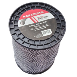 NYLON KAWASHIMA ALMA ACERO REDONDO  2.4 MM D 5LB 436 M