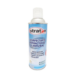 DESINFECTANTE ANTIBACTERIAL Y ANTIVIRAL 420ML STRATON